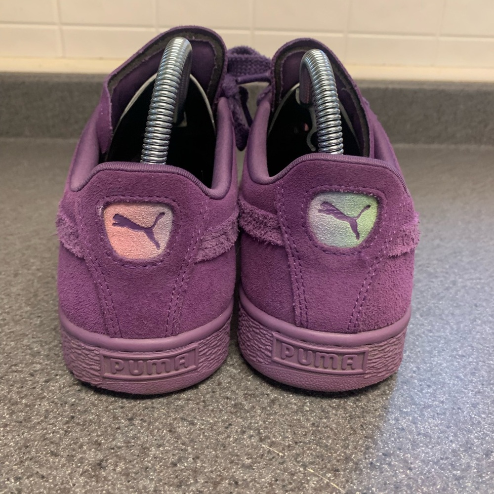 Puma Mens Suede Love Marathon Purple Shoes Men’s Size 9 - Picture 3 of 8